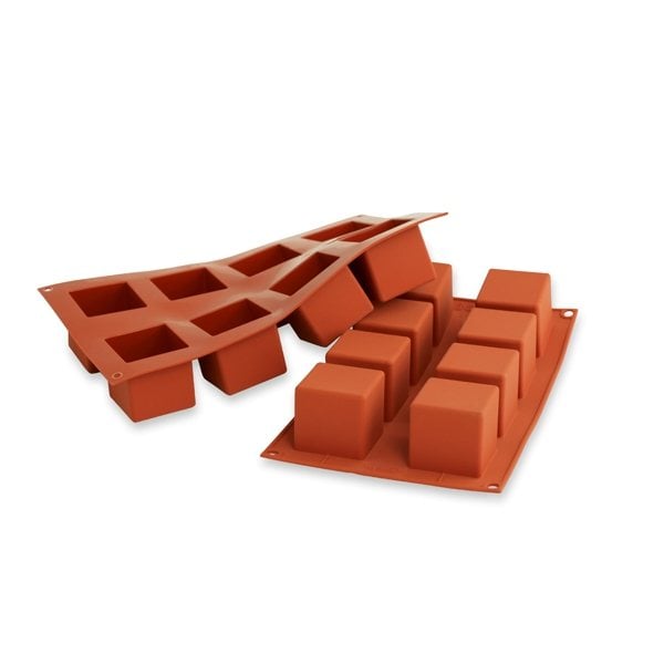Plaque silicone 8 cubes Silikomart - Mathon - 3