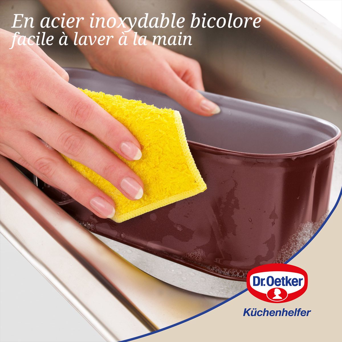 Moule à cake à charnière 30 cm Dr Oetker Back-Liebe Bicolor Dr. Oetker - Mathon - 6