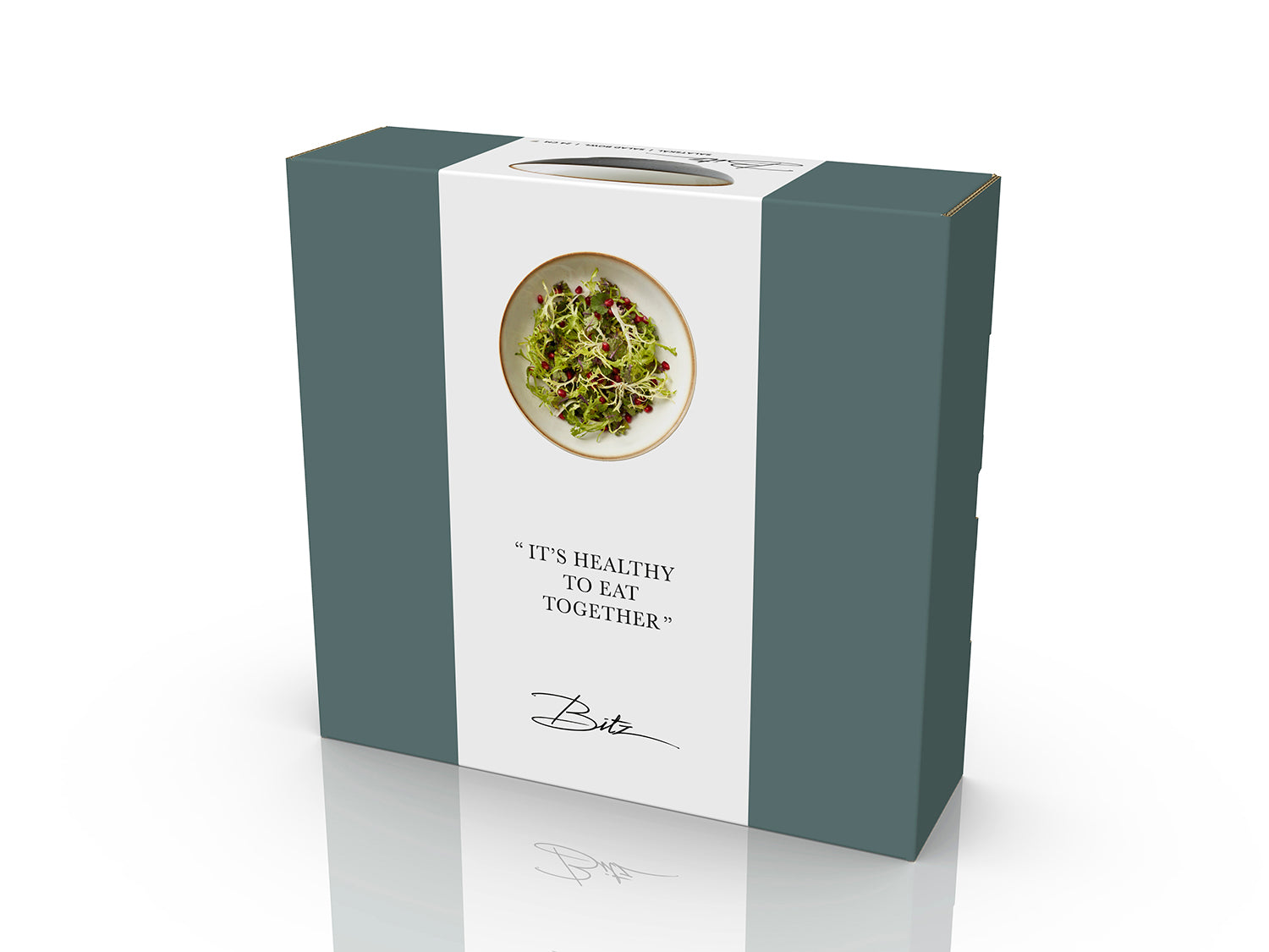 Saladier GASTRO en grès Gris/Crème Bitz - Mathon - 8