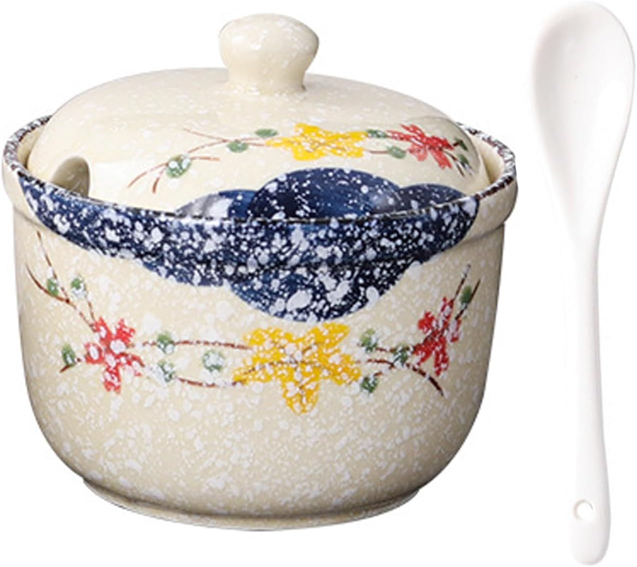 Sucrier et pot à épices en céramique avec cuillère Vendos85 - Mathon