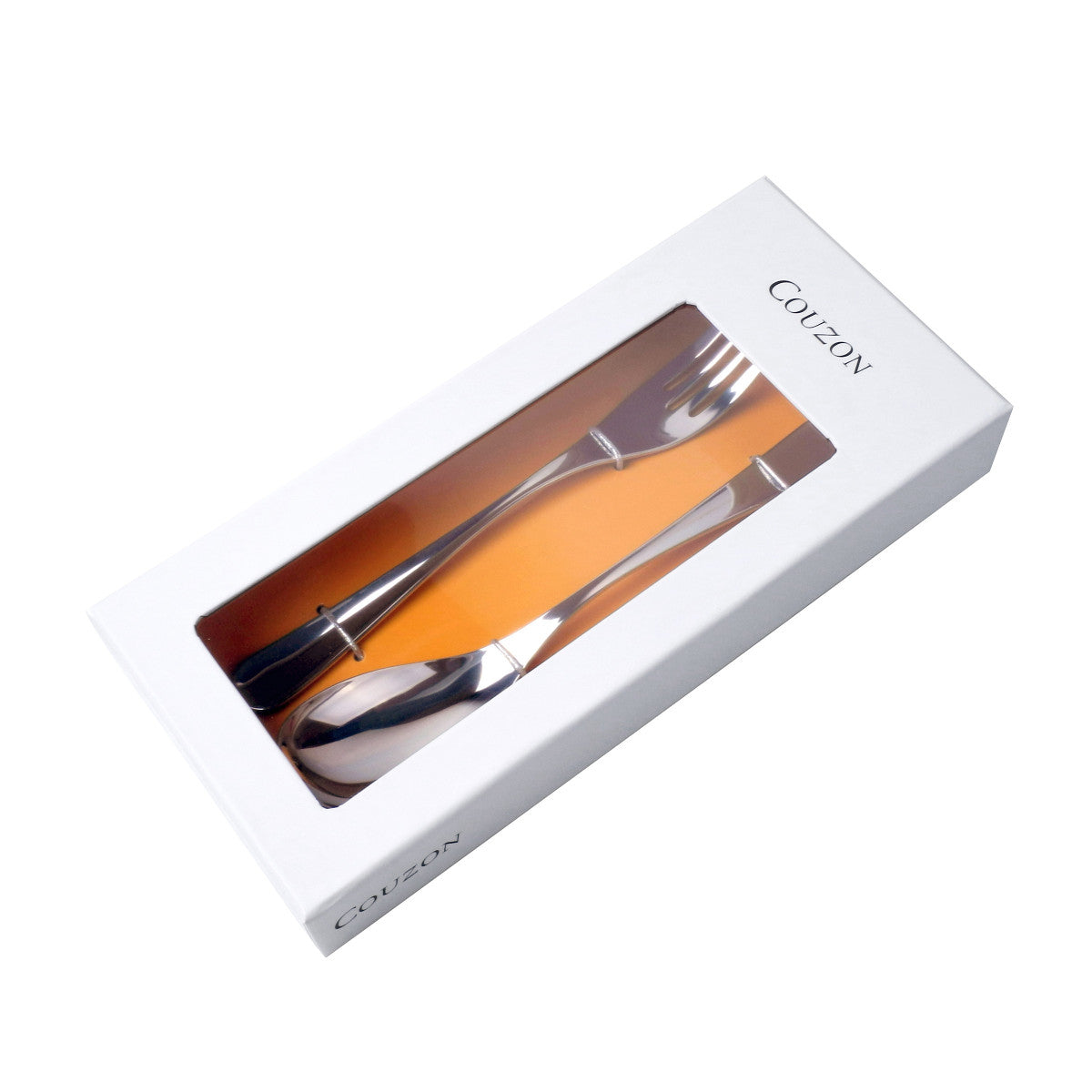 Eole - Fourchette et cuillère de service en coffret Couzon - Mathon - 2