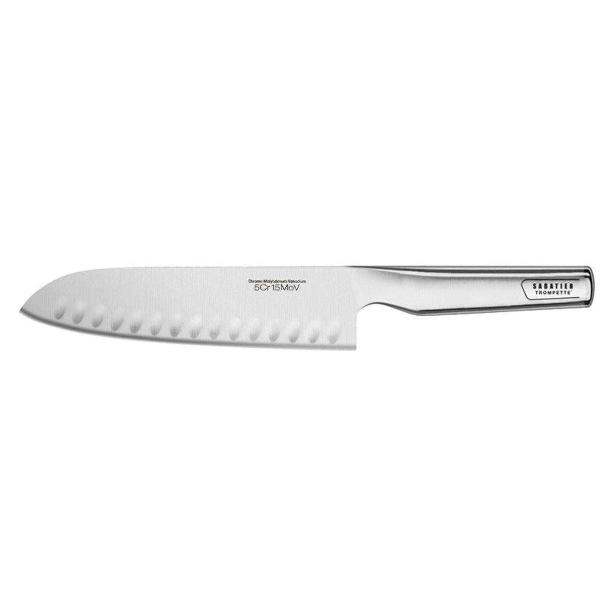 Asean - Couteau Santoku 18 cm Sabatier Trompette - Mathon - 1