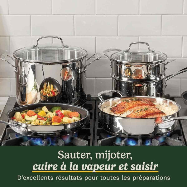 Batterie De Cuisine - Tous Feux Dont Induction - Cuisinart - 77-11g - Cuisinart - Mathon - 2