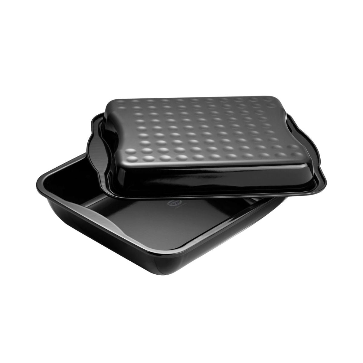 Plat à four avec couvercle en acier émaillé 42 x 34 cm Dr. Oetker Back-Idee Kreativ Dr. Oetker - Mathon - 1