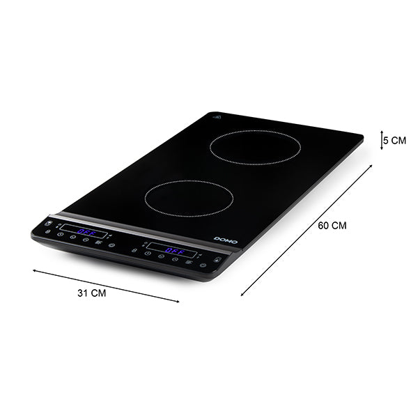 Plaque à induction 2 feux Domo - Mathon - 5