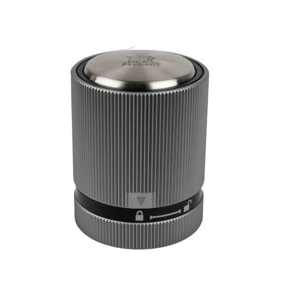 Coffret rafraichisseur Frizz gris et bouchon à champagne Line carbone Peugeot - Mathon - 4