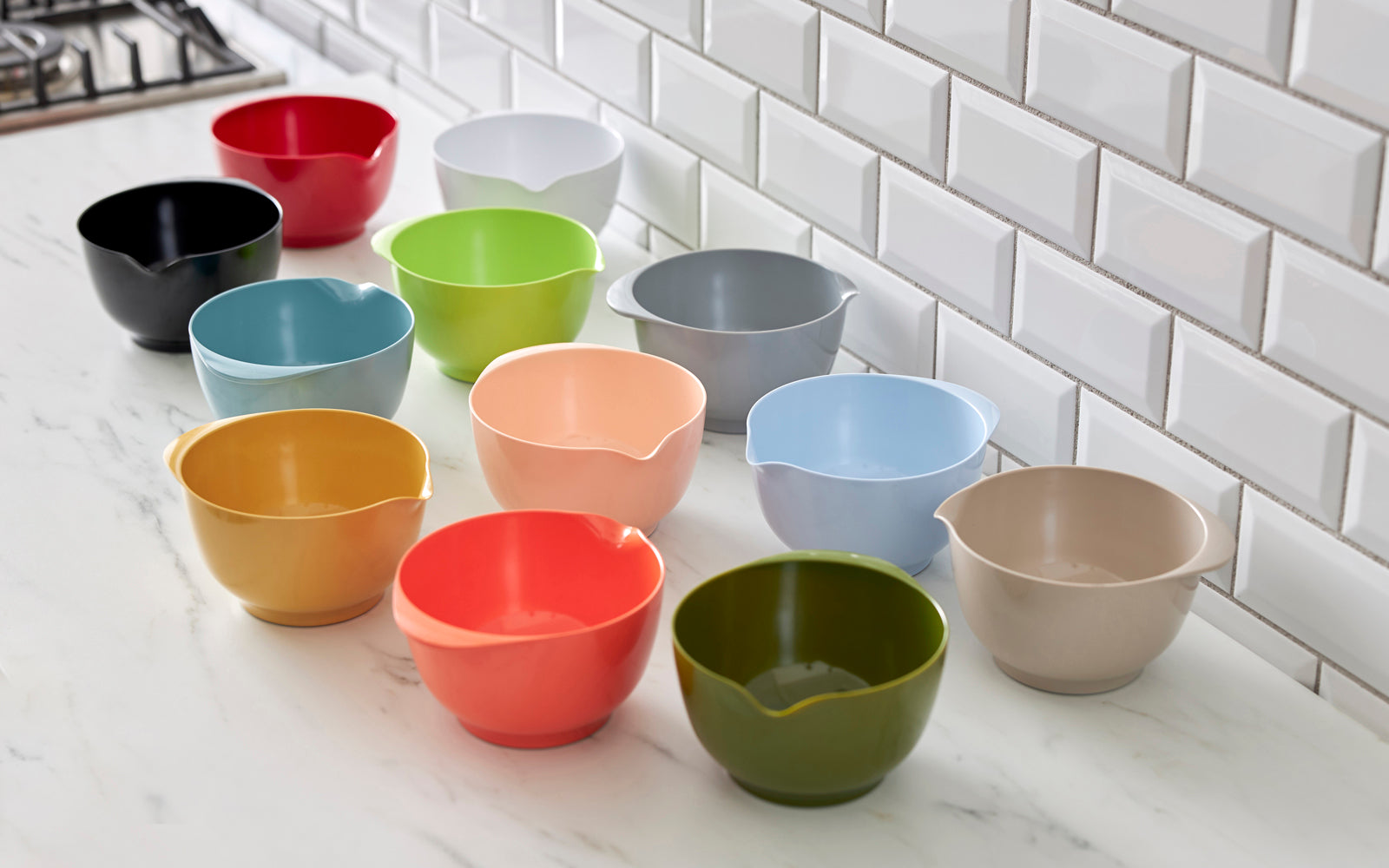 Bol à mixer NEW MARGRETHE en durostima® Nordic green Rosti - Mathon - 3