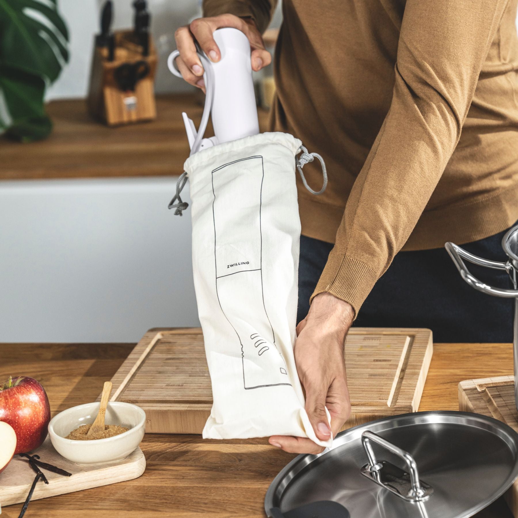 Couvercle sous vide 24 cm, Inox 18/10 Zwilling - Mathon - 6