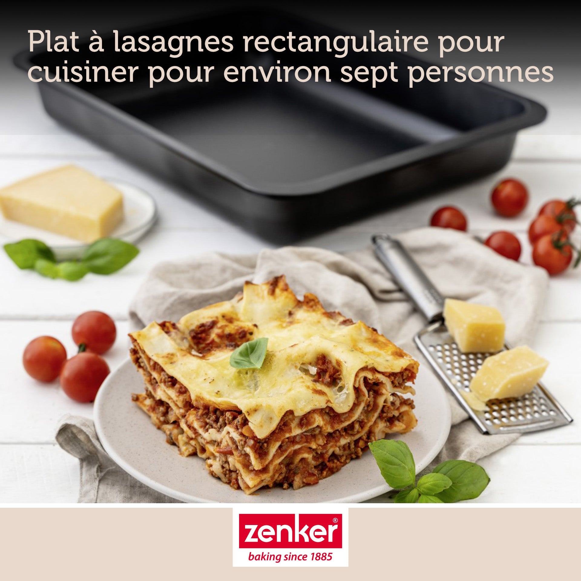Plat à lasagnes maison 36 x 27 cm Zenker Spécial Countries Zenker - Mathon - 4