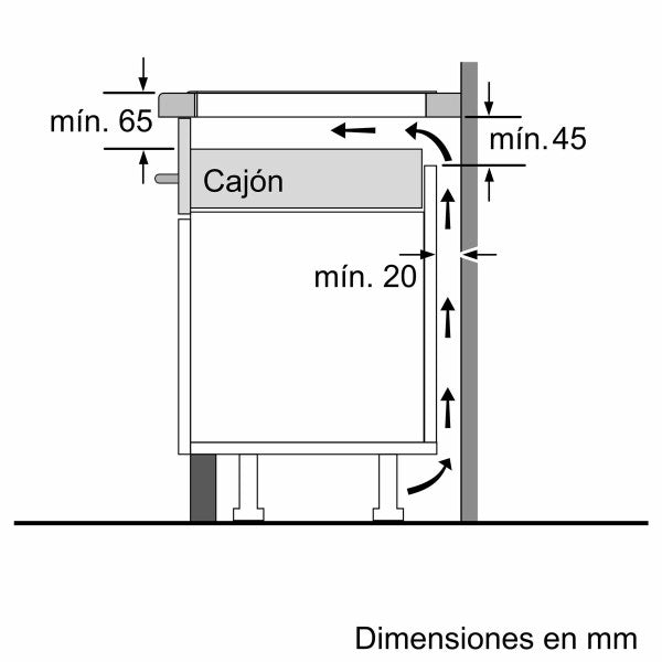 Plaque à Induction Bosch Pid612bb1e 59,2 Cm 7400 W Bosch - Mathon - 2