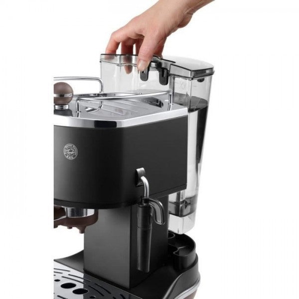 Machine A Cafe Delonghi -  A Expresso 15 Bars Noir - Icona Vintage - E Delonghi - Mathon - 2