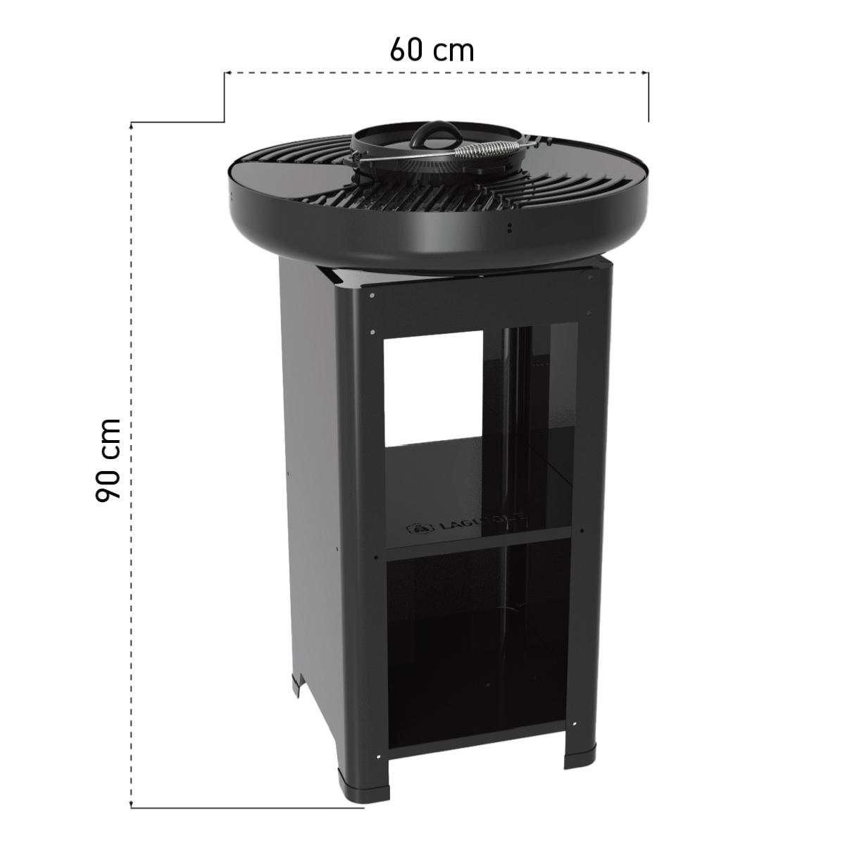 Brasero Moderne noir Ø60cm Laguiole Cuisson - Mathon - 4