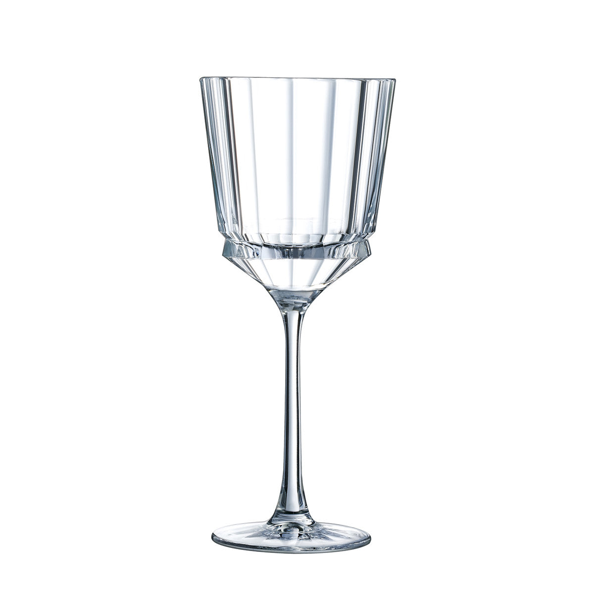Macassar - 6 verres à pied 25 cl Cristal d