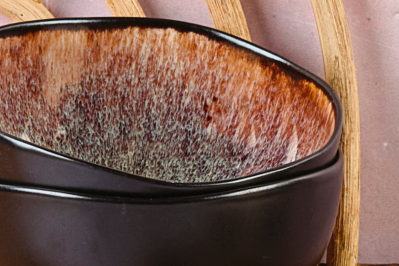 Bol IRIS Ø12cm - 6 pièces - Marron sauvage Björn - Mathon - 5