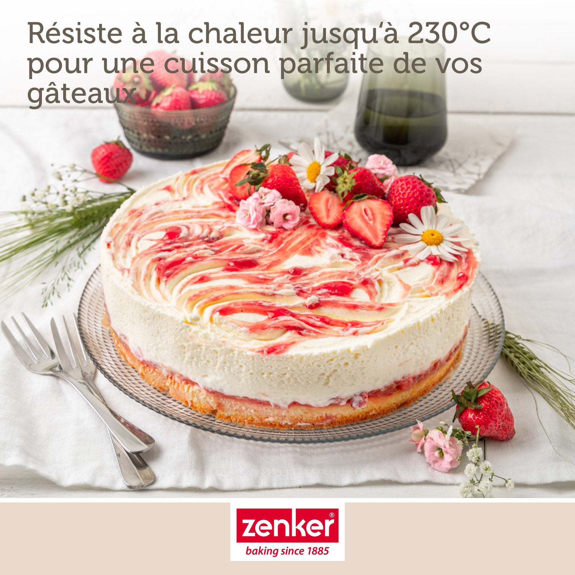 Moule à manqué à charnière 24 cm Zenker Black Metallic Zenker - Mathon - 6