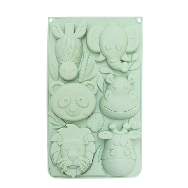 Moule en silicone Animaux de la jungle Scrapcooking - Mathon - 4