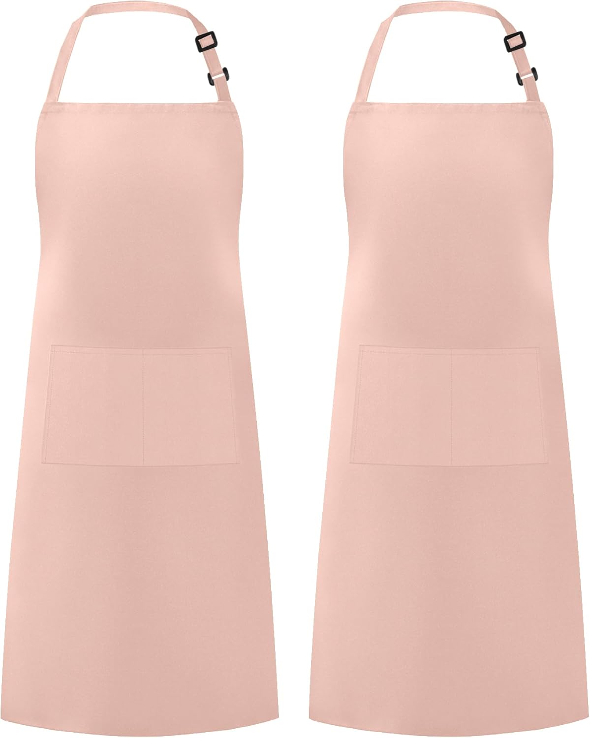 Tablier en coton 68 x 84 cm rose poudré Vendos85 - Mathon