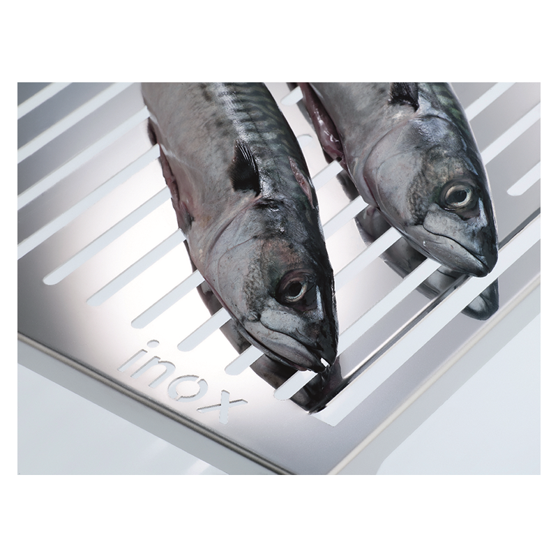 Grande grille de barbecue en acier inoxydable, pour poissons et légumes, abrasame Don Hierro - Mathon - 5