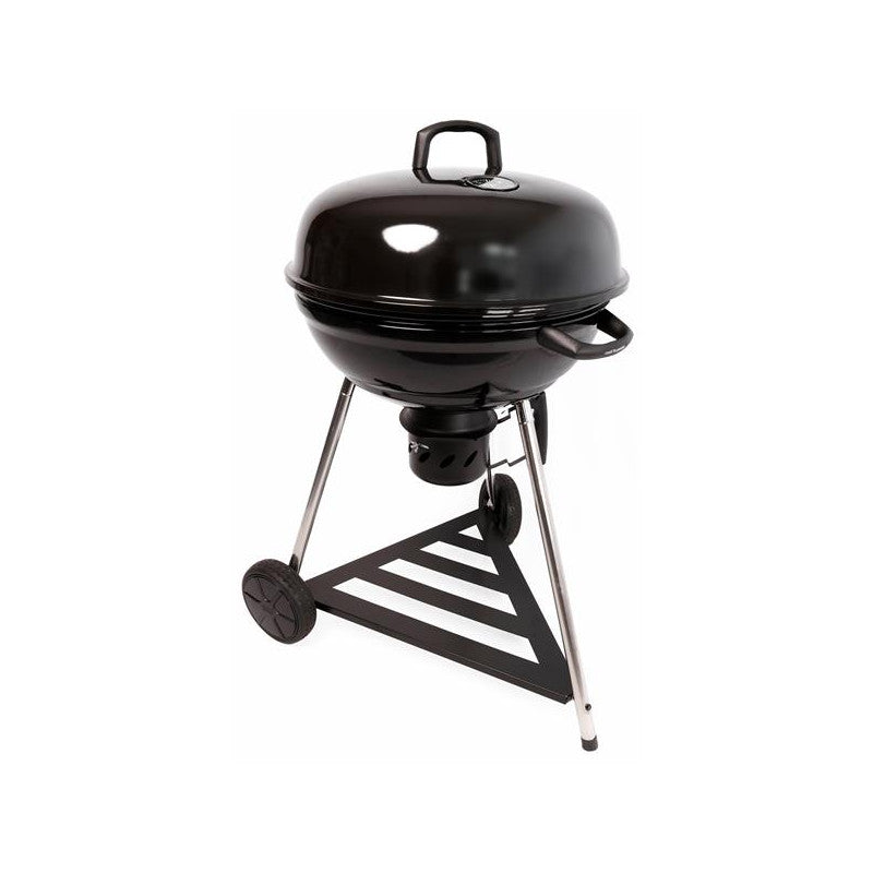 Barbecue Charbon De Bois Diam 57 3 Pieds 2 Roues Tablette Basse Cook In Garden - Ch041t Cook