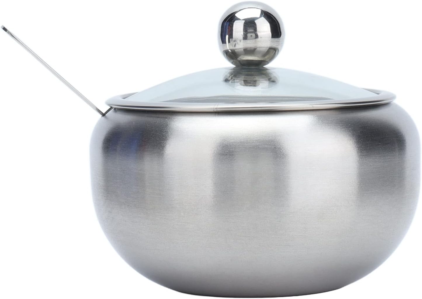 Sucrier et salière avec couvercle transparent et cuillère Vendos85 - Mathon