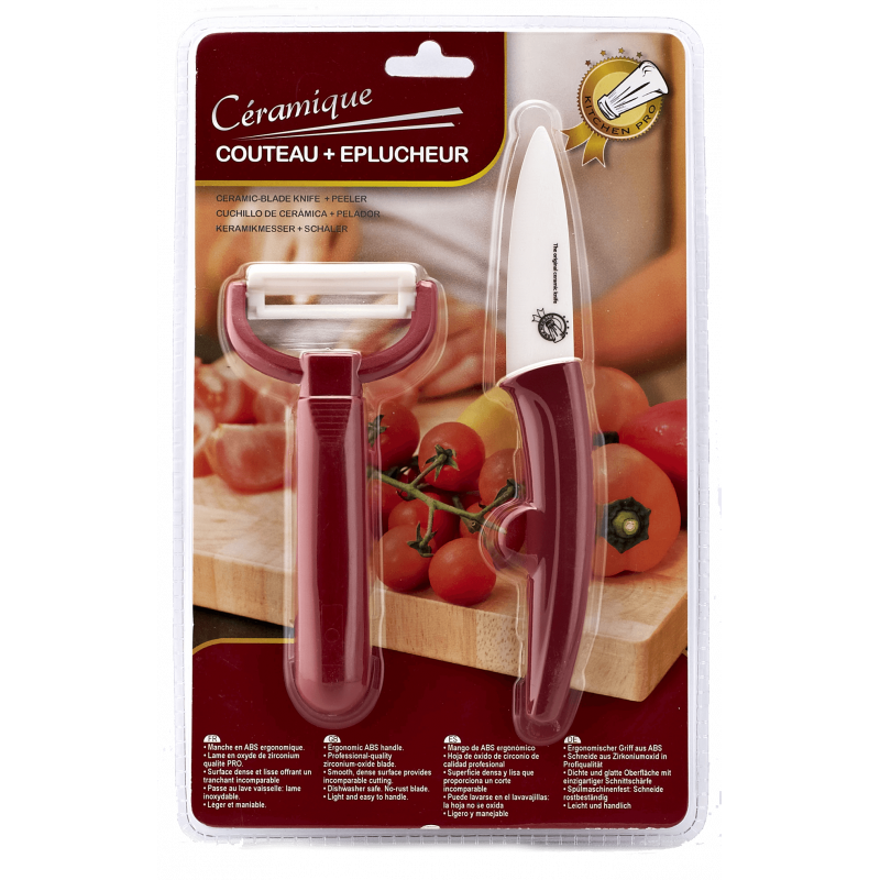 Coffret Couteau / Éplucheur Kitchenpro - Mathon - 2