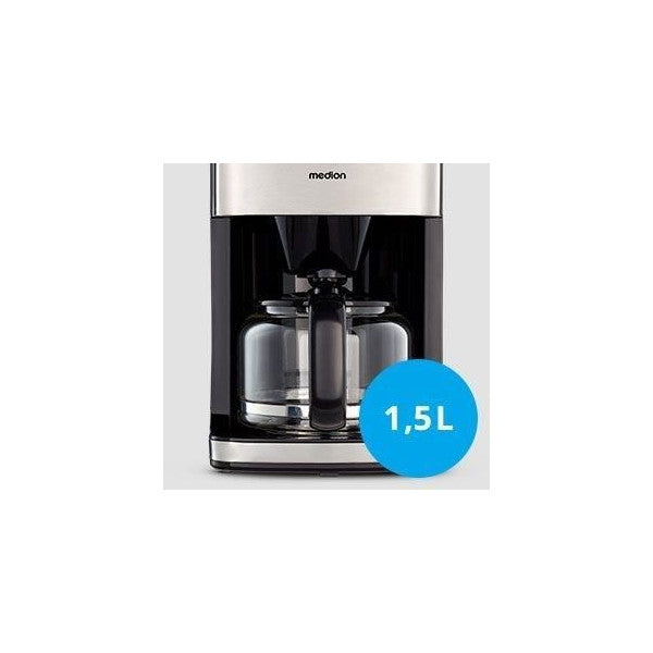 Machine A Cafe - Cafetiere Electrique  Filtre Digitale Avec Broyeur - Medion - Mathon - 4