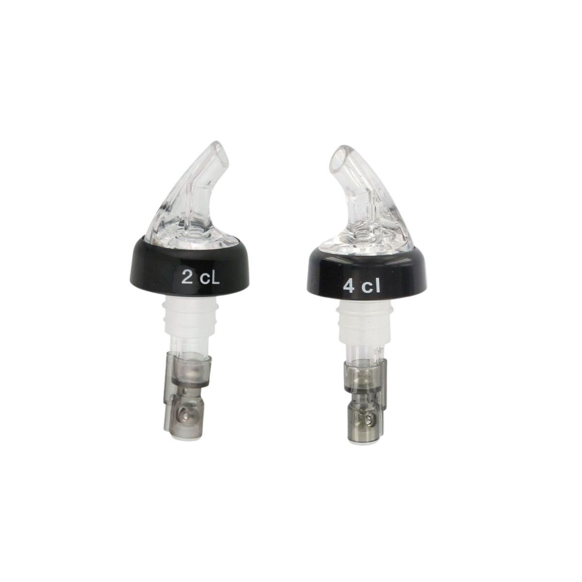 Lot de bec verseur doseur à alcool 2 et 4 cl avec bille  Bar Concept Fackelmann - Mathon - 1