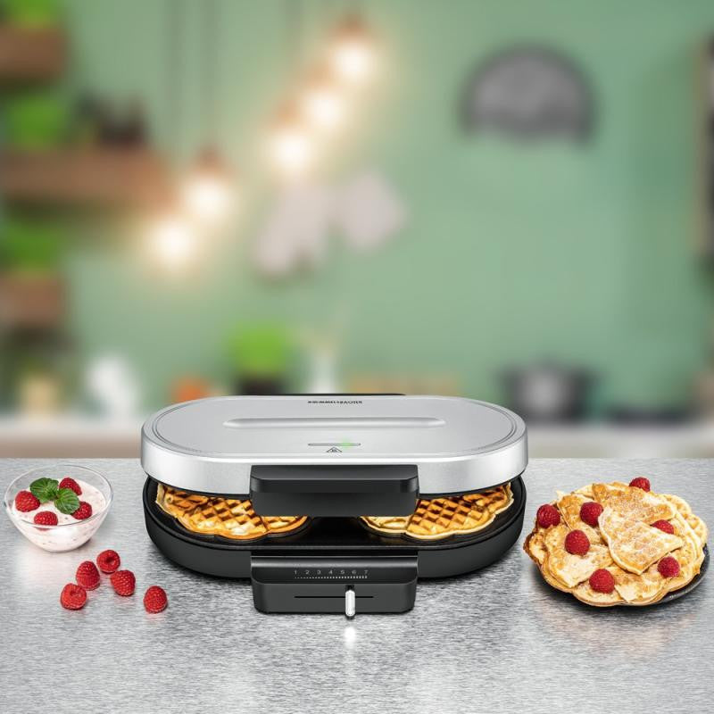 Wafflemaker Silver Black Wa 1250 (wa 1250) Rommelsbacher - Mathon - 3