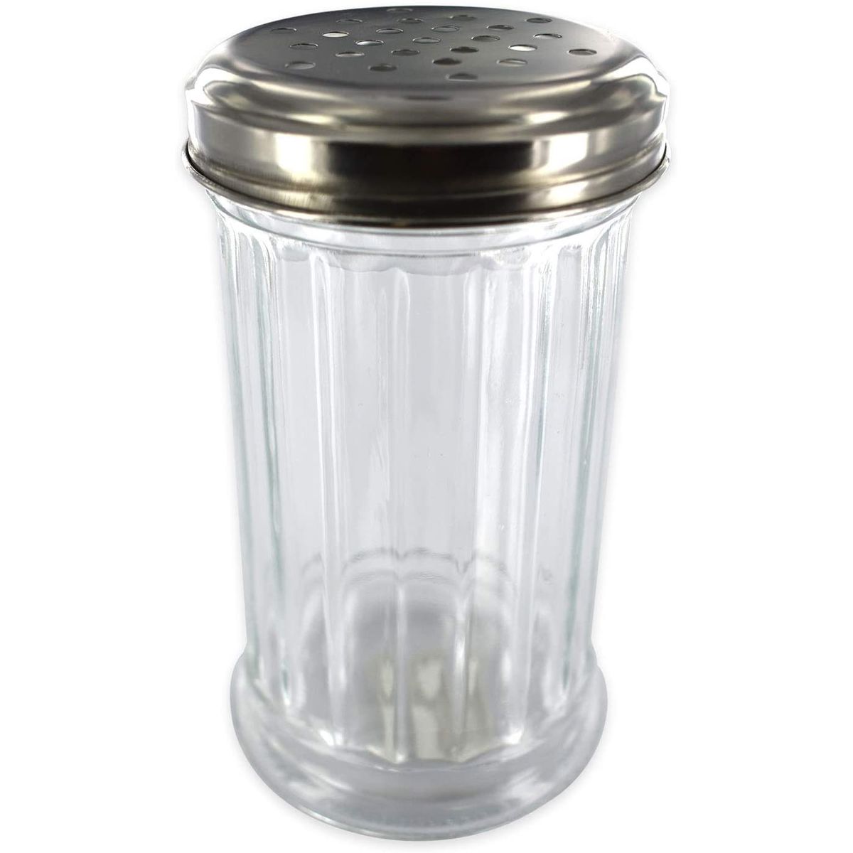 Saupoudreuse à parmesan et sucre glace en verre 13 cm Fackelmann - Mathon - 1