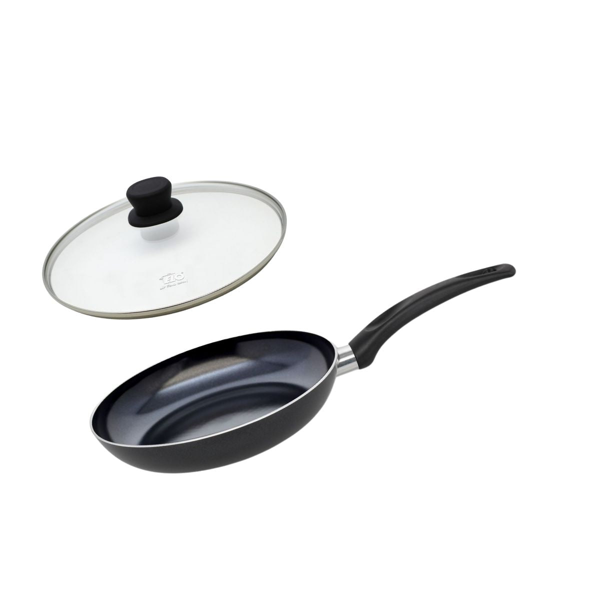 Set Poêle 28 cm céramique sans PFAS et couvercle  Prima Cucina Elo - Mathon - 1