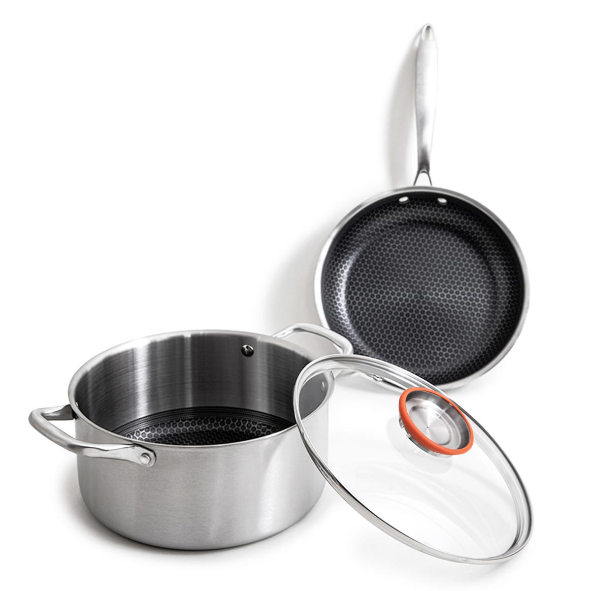 Set de 3 pièces triplex - "Black Cube" Laguiole Cuisson - Mathon - 1