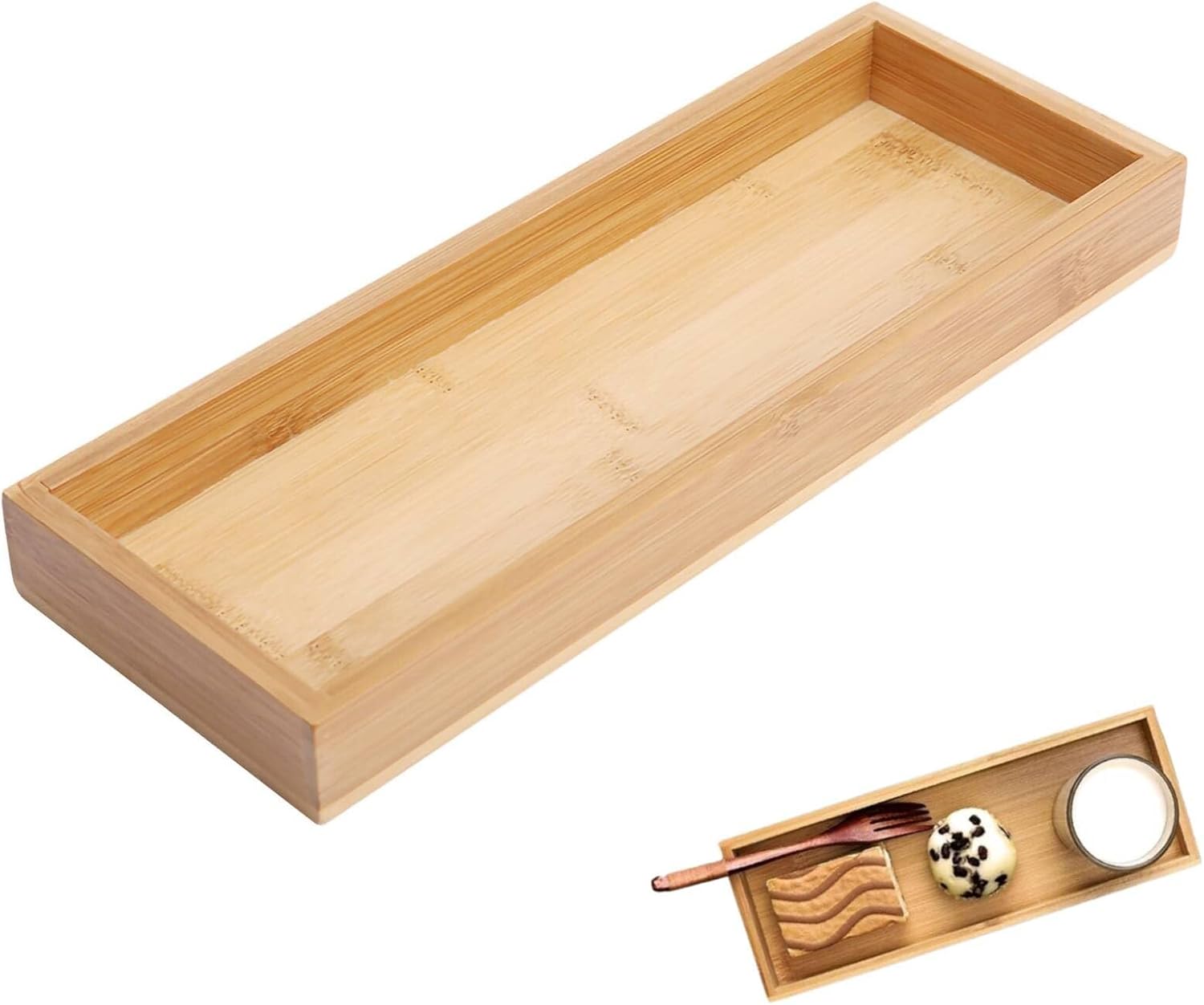 Plateau de Thé Japonais en Bambou – 3 Tailles Vendos85 - Mathon