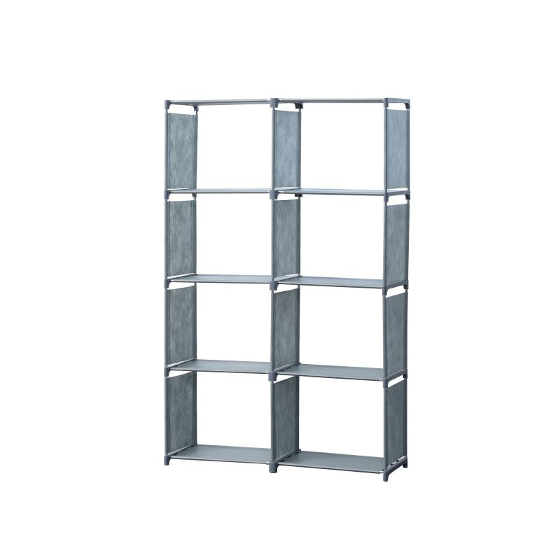 Etagère de rangement à 8 niveaux Gris Herzberg HG03343-GRY Herzberg - Mathon - 1
