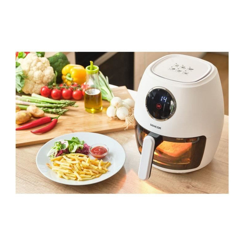 Airfryer - Sencor - Sfr 5340wh - 1300 W - 3,5 L - Blanc SENCOR - Mathon - 2