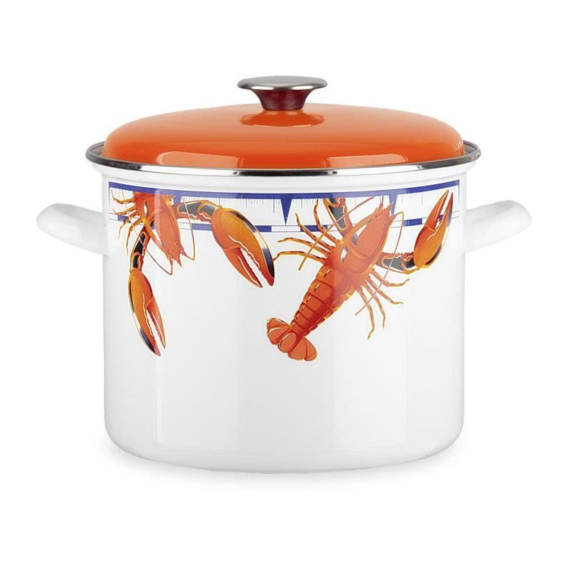 Traiteur - Baumalu - Tous Feux Dont Induction - émail 26 X 20 Cm - Décor Homard Baumalu - Mathon