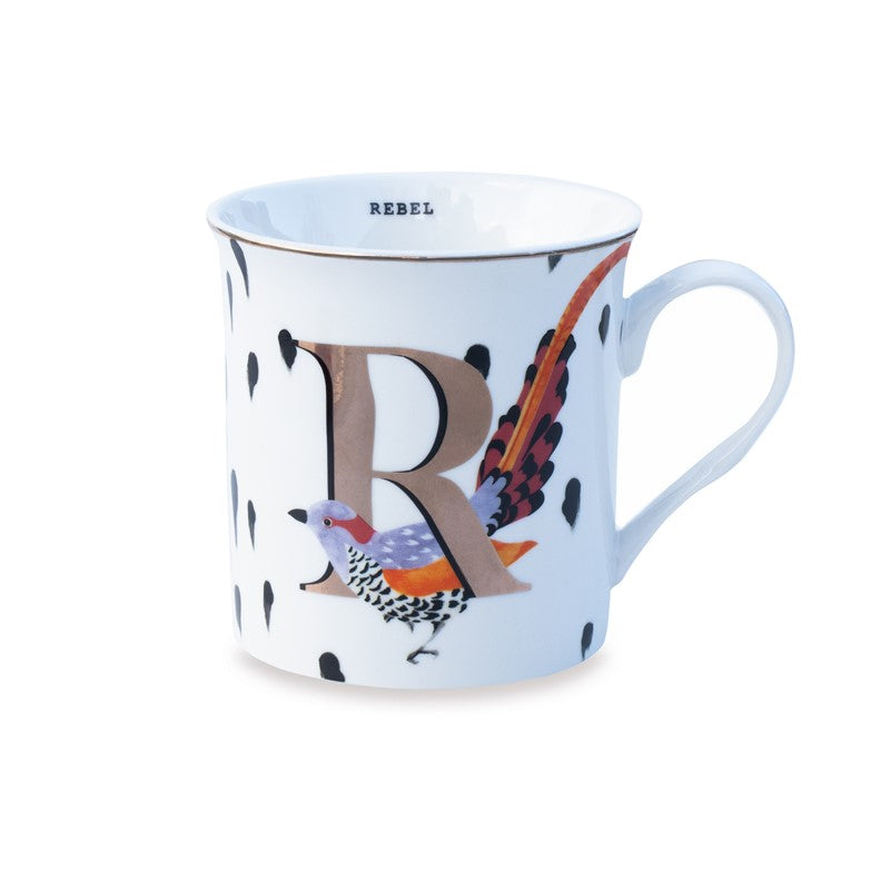 Mug Alphabet "R" for Rebel - Slogan Yvonne Ellen - Mathon