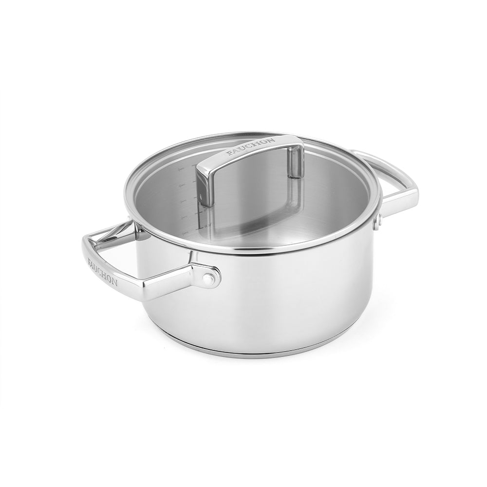 Faitout 24cm en inox SIGNATURE Fauchon Art de la Table - Mathon - 1