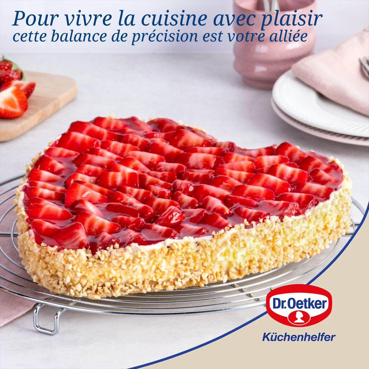 Balance de cuisine sans pile 2 kg Dr. Oetker Baker Edition Dr. Oetker - Mathon - 5