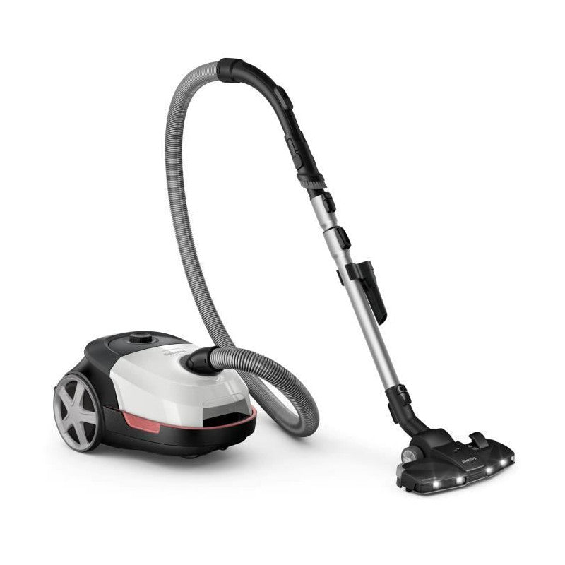 Aspirateur Traineau Avec Sac -   Xd6122/12 - 900 W - 4 L - Blanc Polaire Philips - Mathon - 1