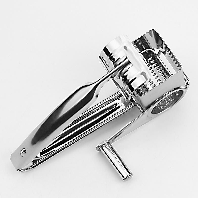 Rape à fromage Manuelle en acier inoxydable avec 4 tambours Herzberg HG04289 Herzberg - Mathon - 3