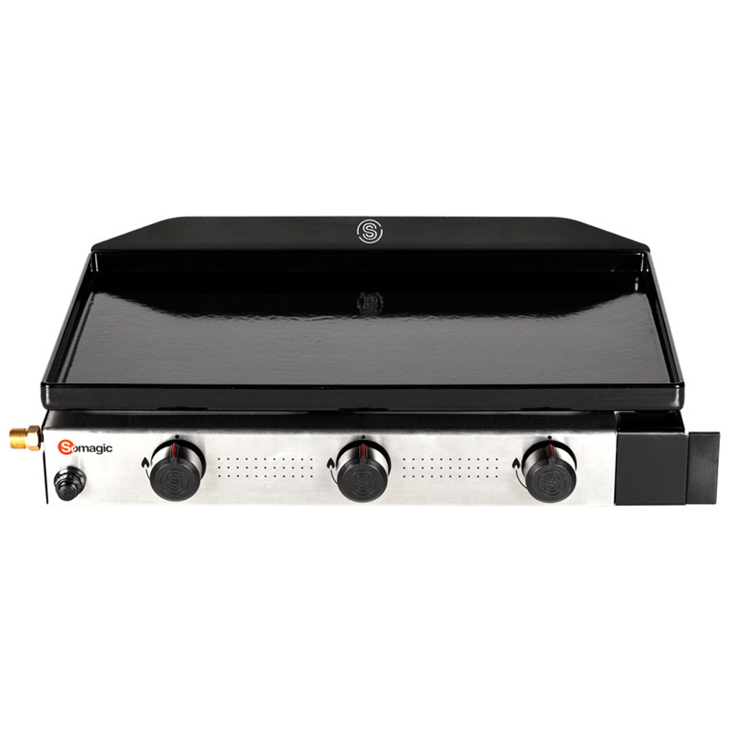 Plancha au gaz SOLIA 300 3 brûleurs 6,45kW Somagic - Mathon - 2