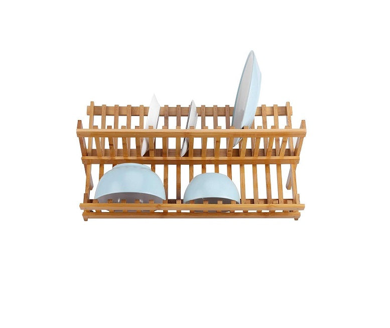 Égouttoir à vaisselle en bois de bambou à poser en bois Vendos85 - Mathon