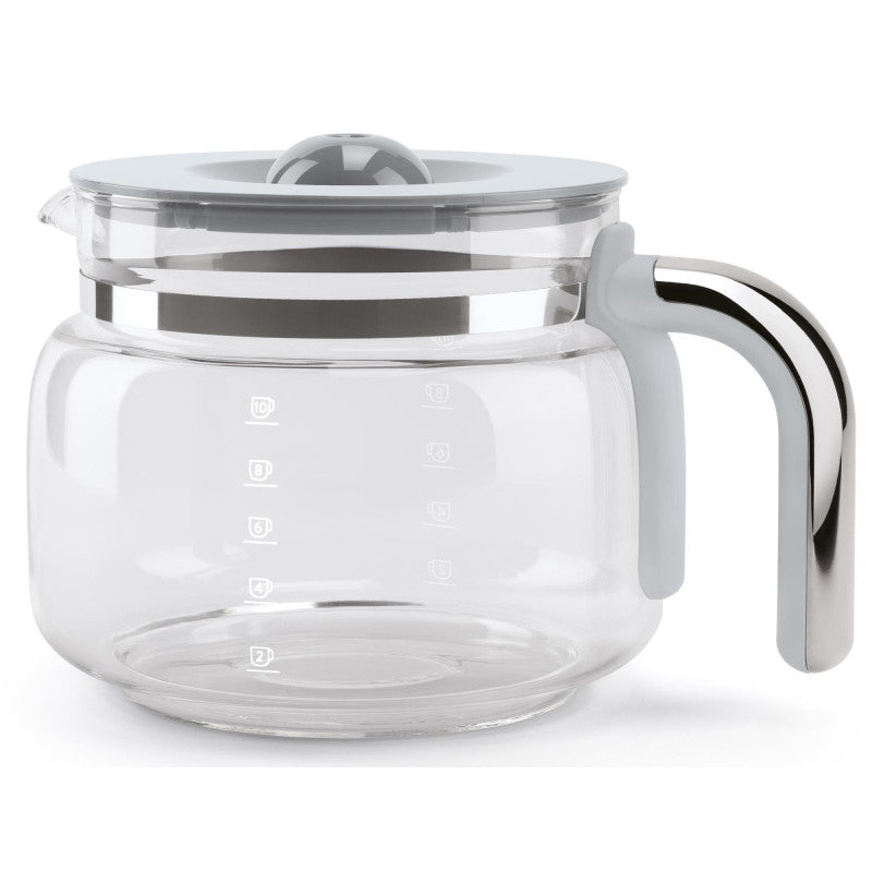 Machine à café filtre noir 10 tasses 1050 W DCF02BLEU Smeg - Mathon - 5