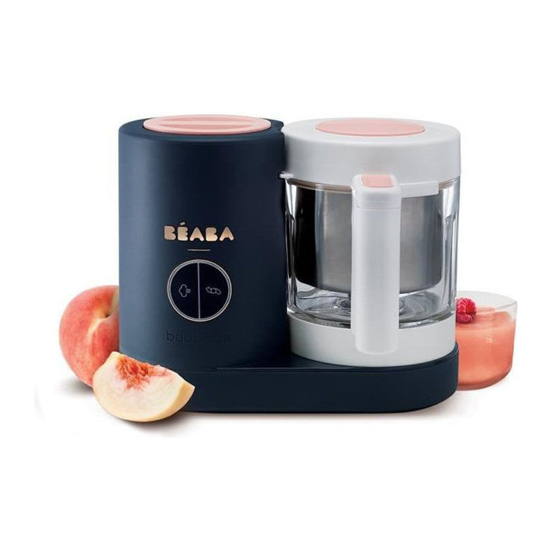 Beaba, Babycook Neo, Robot Bebe 4 En 1, Cuiseur, Mixeur, Made In France - Bleu Nuit Beaba - Mathon - 1