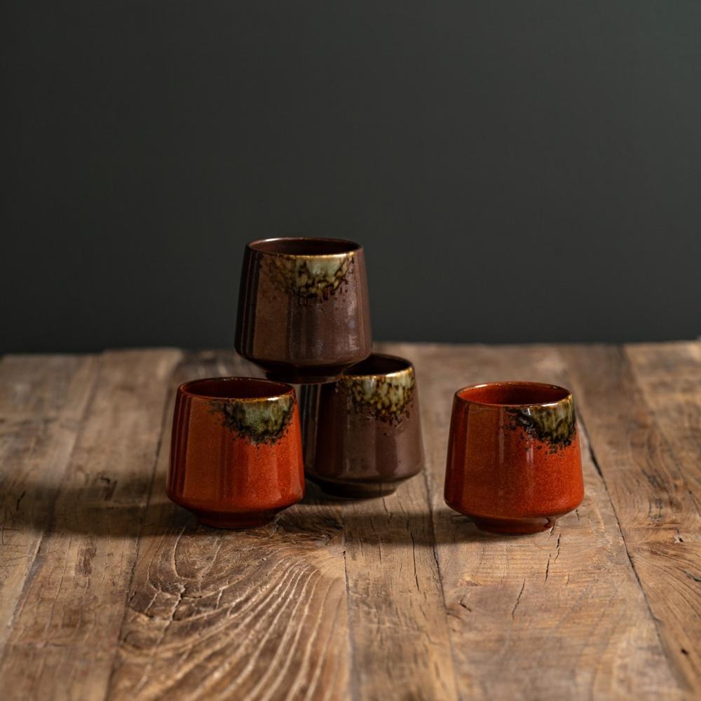 Coffret de 4 gobelets Kyoto 17 cl Table passion - Mathon - 2