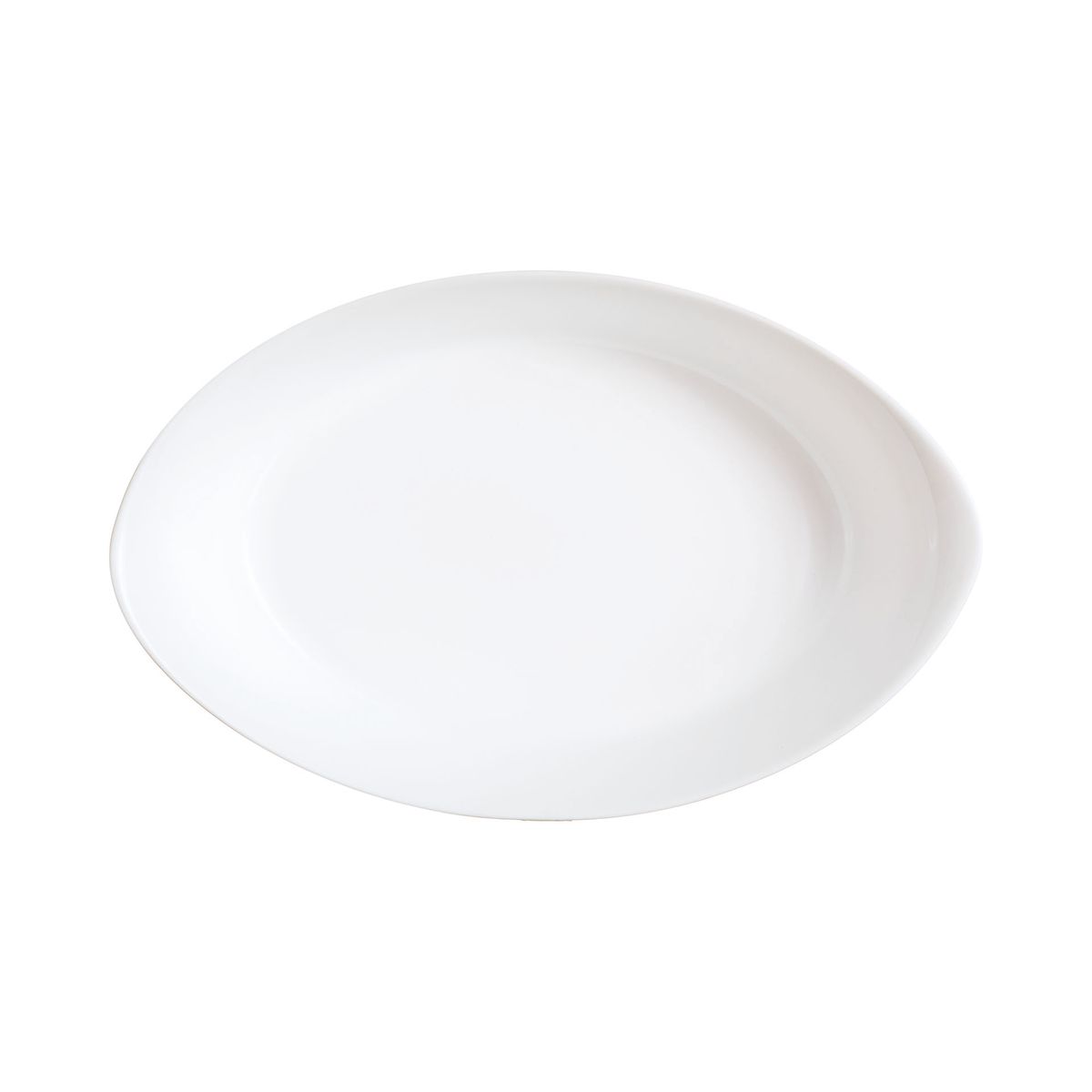 Plat à four ovale  21 x 13,5 cm Smart Cuisine Carine 250°C  - opale culinaire extra léger et résistant Luminarc - Mathon - 1