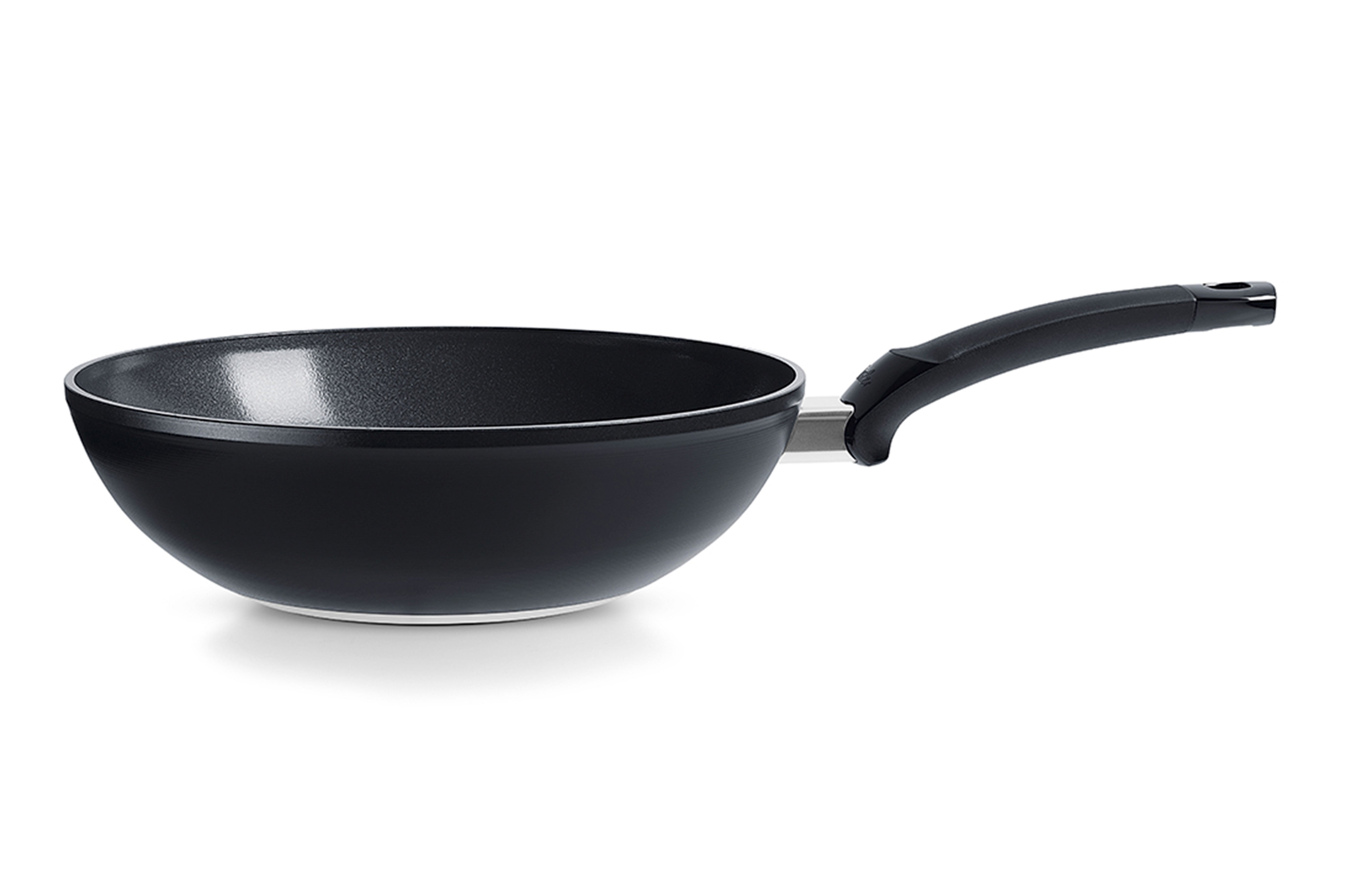 Wok en acier inoxydable Orbit, D28 cm-compatible induction Fissler - Mathon - 1