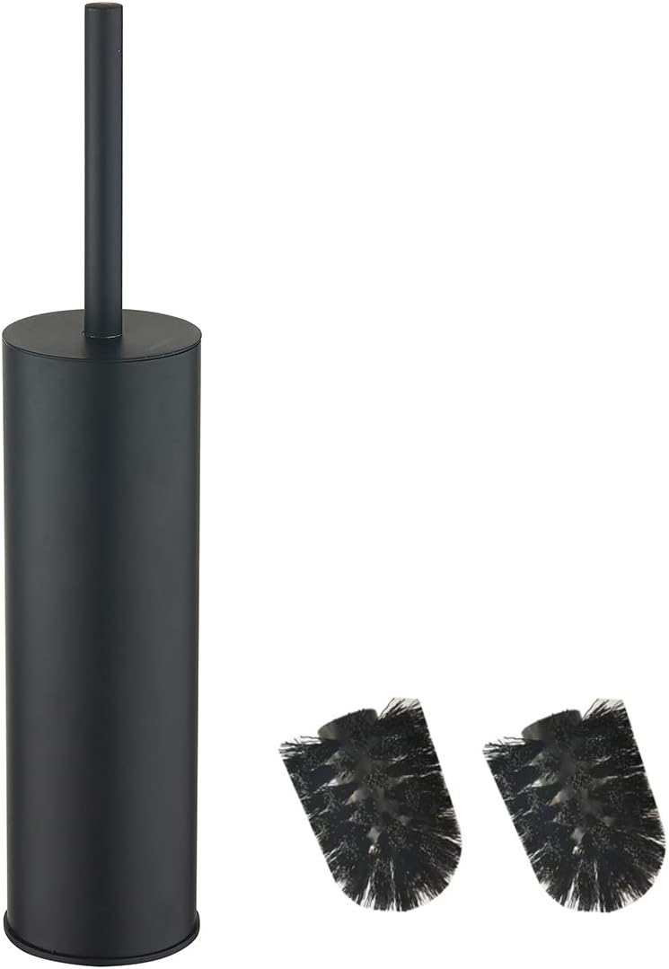 Porte-Brosse WC Ronde Noir Vendos85 - Mathon