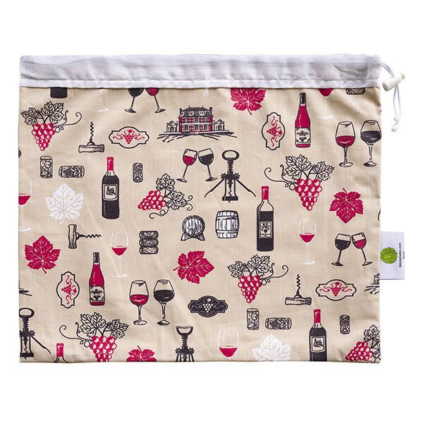 Sac à salades Vigne rouge Sacasalades by Arminé - Mathon - 1