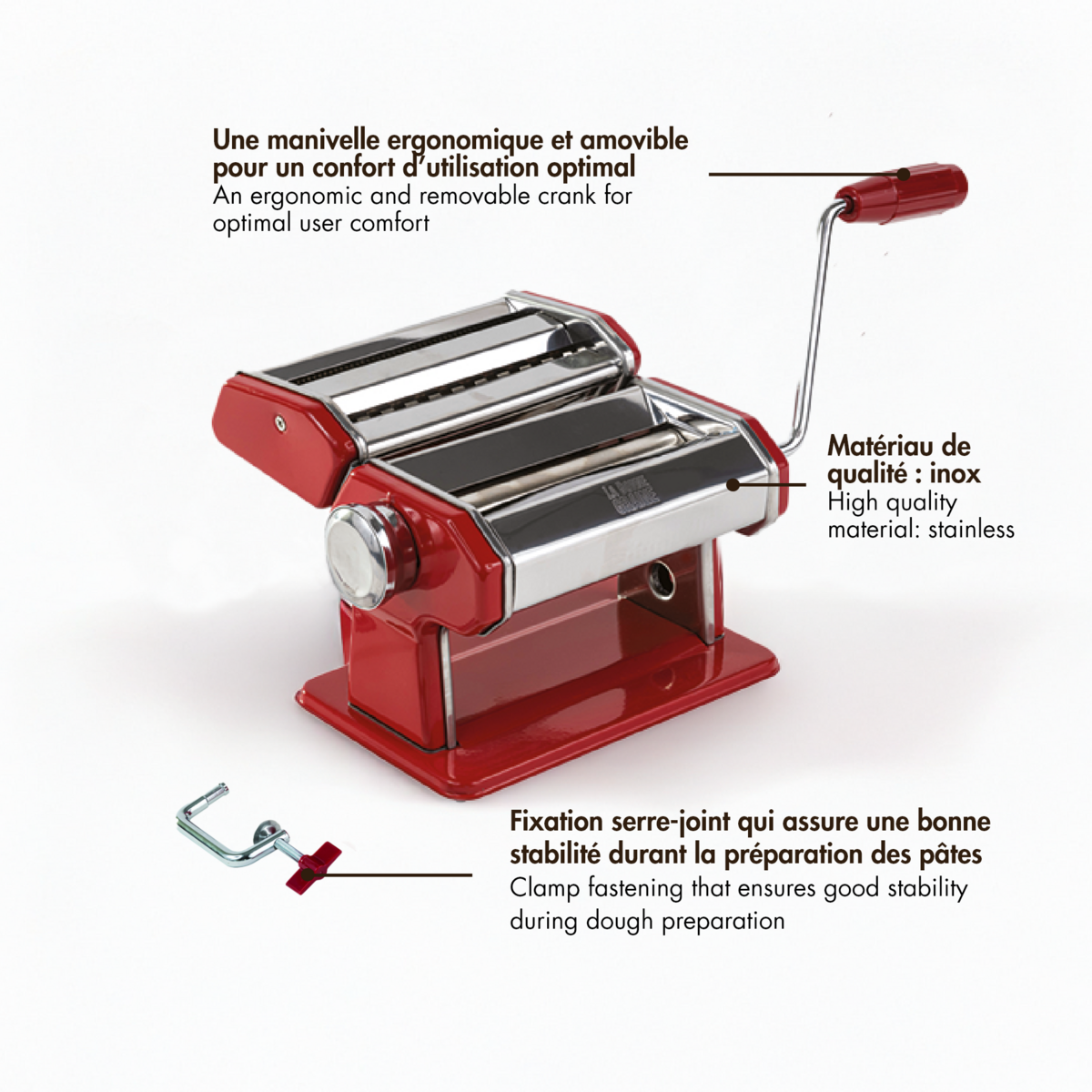 Machine à pâtes - Retour d